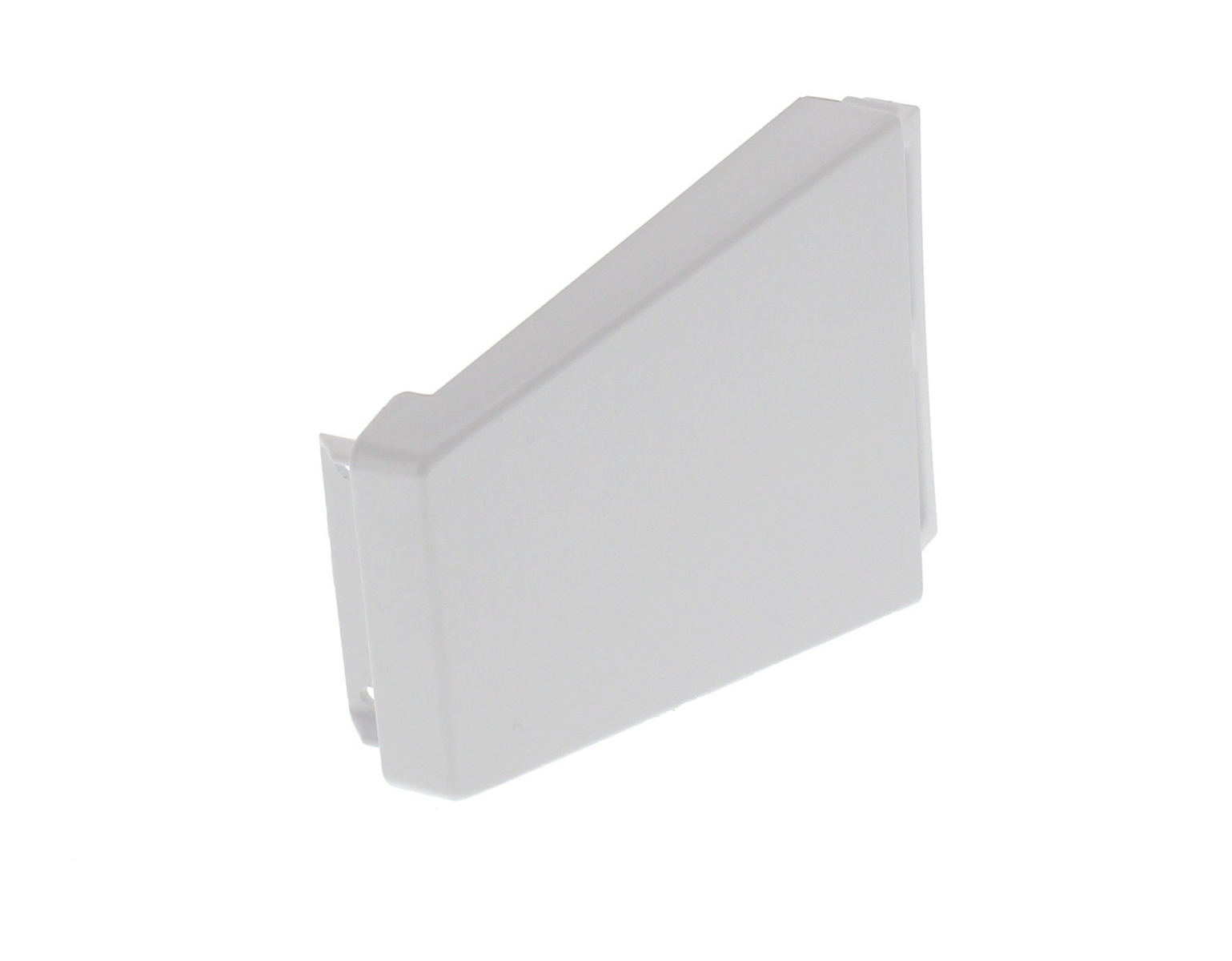 WP2196189 - Genuine OEM Whirlpool Refrigerator Door Shelf End Cap, Right Hand, White
